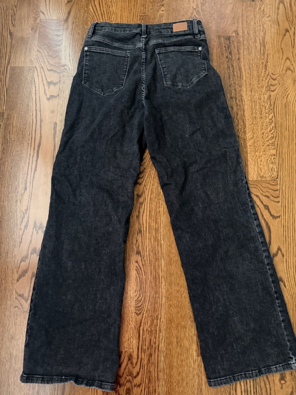 Judy Blue Washed Black High-Rise Wide-Leg Jeans 9/29 - Picture 5 of 10